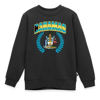 Bahamas Île des Caraïbes Cadeau d’été de l’Atlantique - Sweat Premium enfant bio - noir - Devant - AI Model Kid Female (0cm)