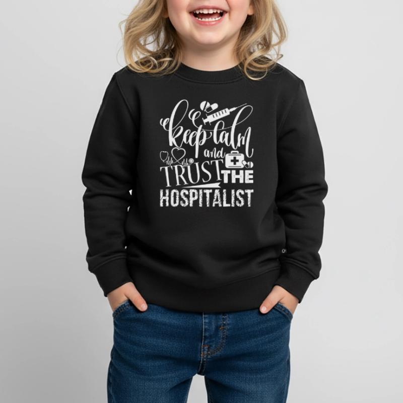 Hacker Keep Calm and Hack On Kids Premium Organic Sweatshirt