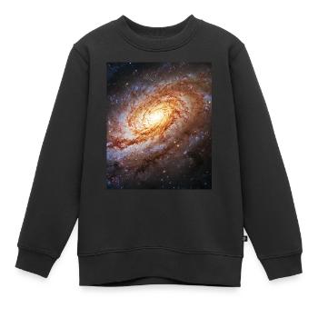 Galaxy Universe - Kinder Premium Organic Sweatshirt - Schwarz - Vorne - AI Model Kid Female (0cm)