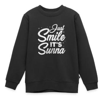 Musulman - Sweat Premium enfant bio - noir - Devant - AI Model Kid Female (0cm)