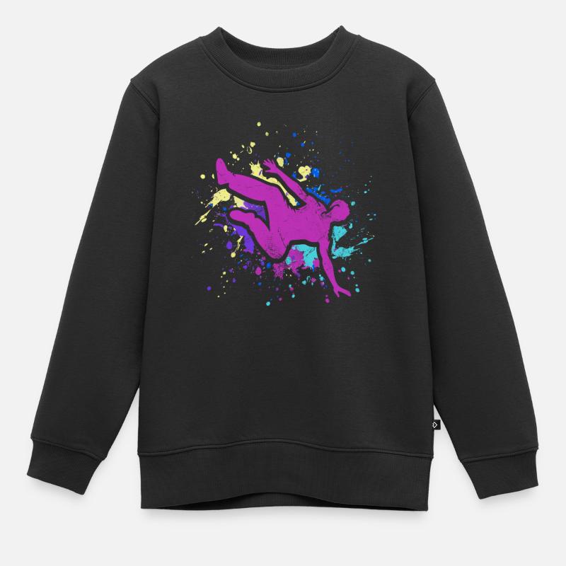 Backflip - Sweat Premium enfant bio - noir