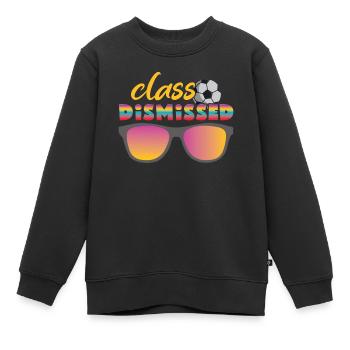 Journée d’été de l’école Bonne dernière classe rejetée - Sweat Premium enfant bio - noir - Devant - AI Model Kid Female (0cm)