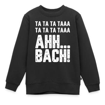 Beethoven Symphonie 5 Geschenk - Kinder Premium Organic Sweatshirt - Schwarz - Vorne - AI Model Kid Female (0cm)