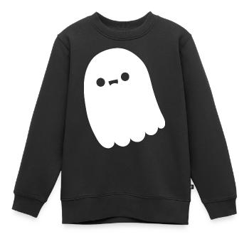 Geist - Kinder Premium Organic Sweatshirt - Schwarz - Vorne - AI Model Kid Female (0cm)