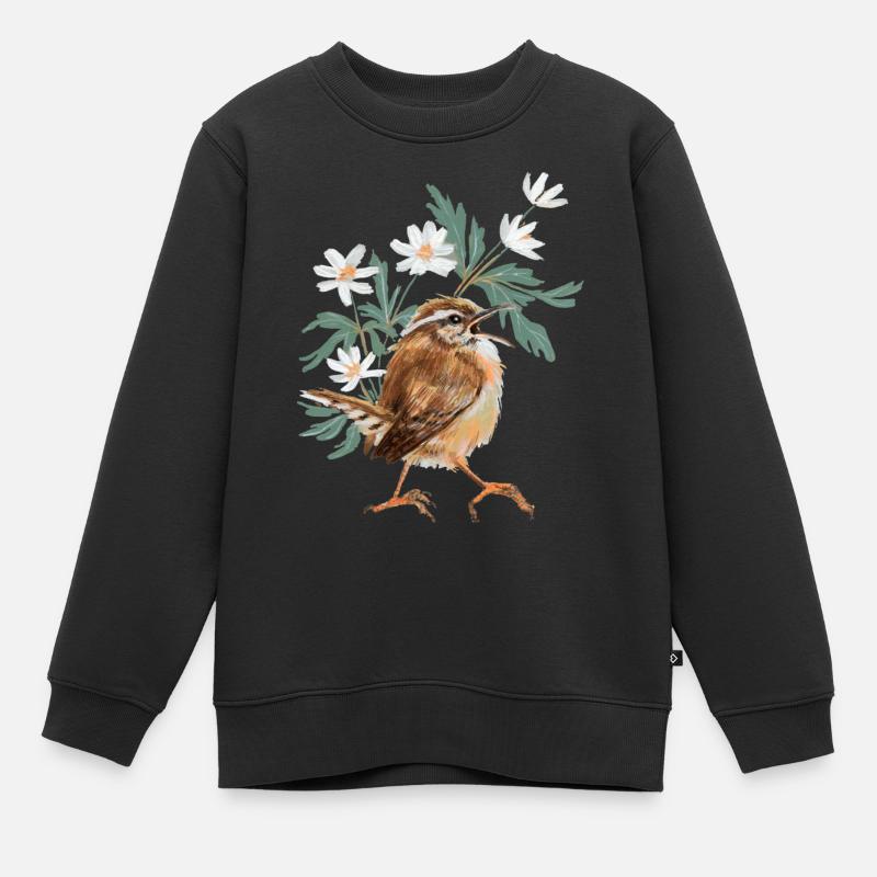 Fence King and Bushwind Frogs - Kids Premium Organic Sweatshirt - black