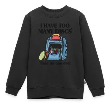 Drôle de Golf De Golf Cadeau Vintage Joueur Hobby - Sweat Premium enfant bio - noir - Devant - AI Model Kid Female (0cm)