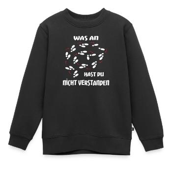 Spruch Tanzen Tanzschule Geschenk - Kinder Premium Organic Sweatshirt - Schwarz - Vorne - AI Model Kid Female (0cm)