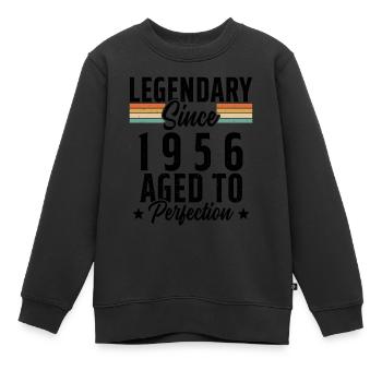 Legendär seit 1956 - Kinder Premium Organic Sweatshirt - Schwarz - Vorne - AI Model Kid Female (0cm)