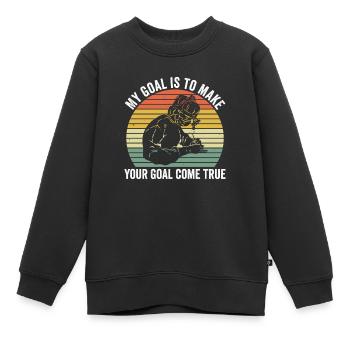 Magenchirurg Chirurg Adipositaschirurgie - Kinder Premium Organic Sweatshirt - Schwarz - Vorne - AI Model Kid Female (0cm)