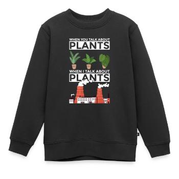 Nuklearingenieur Und Kernkraftwerk Nukleare - Kinder Premium Organic Sweatshirt - Schwarz - Vorne - AI Model Kid Female (0cm)