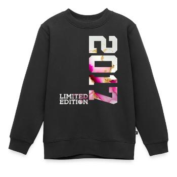 9E ANNIVERSAIRE ÉDITION LIMITÉE 2017 - Sweat Premium enfant bio - noir - Devant - AI Model Kid Female (0cm)