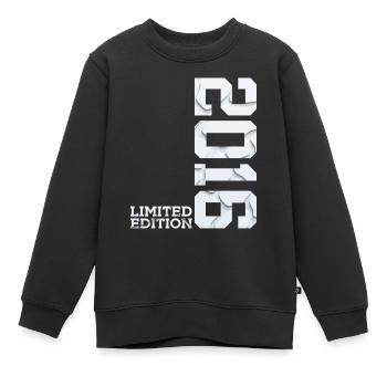 10E ÉDITION LIMITÉE DU 10E ANNIVERSAIRE 2016 - Sweat Premium enfant bio - noir - Devant - AI Model Kid Female (0cm)