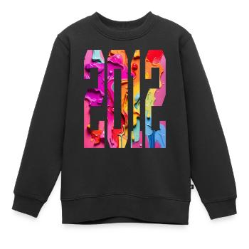 BUNT 14E ANNIVERSAIRE 2012 - Sweat Premium enfant bio - noir - Devant - AI Model Kid Female (0cm)