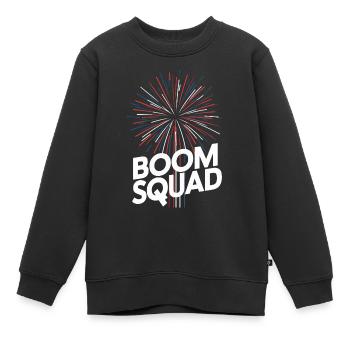 Pyrotechniker Feuerwerk Pyrotechnik - Kinder Premium Organic Sweatshirt - Schwarz - Vorne - AI Model Kid Female (0cm)