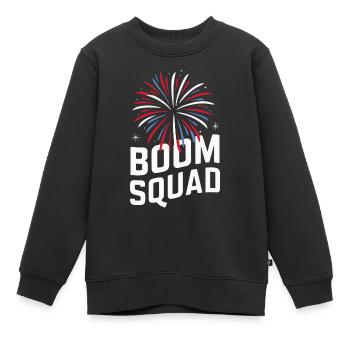 Pyrotechniker Feuerwerk Pyrotechnik - Kinder Premium Organic Sweatshirt - Schwarz - Vorne - AI Model Kid Female (0cm)