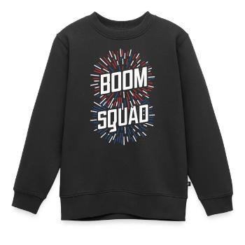 Pyrotechniker Feuerwerk Pyrotechnik - Kinder Premium Organic Sweatshirt - Schwarz - Vorne - AI Model Kid Female (0cm)