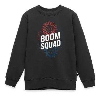 Pyrotechniker Feuerwerk Pyrotechnik - Kinder Premium Organic Sweatshirt - Schwarz - Vorne - AI Model Kid Female (0cm)