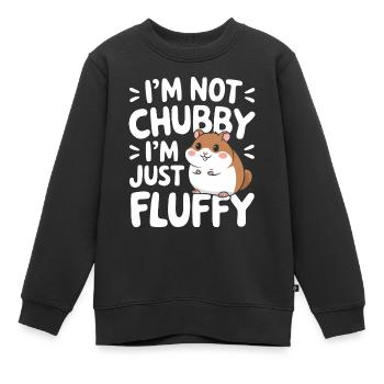Hamster - Kinder Premium Organic Sweatshirt - Schwarz - Vorne - AI Model Kid Female (0cm)