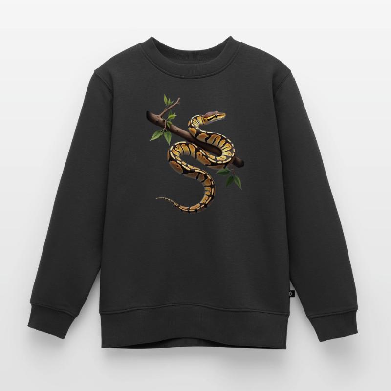 Roi Python Serpents Amoureux Terrarium Python Sweat Premium enfant bio