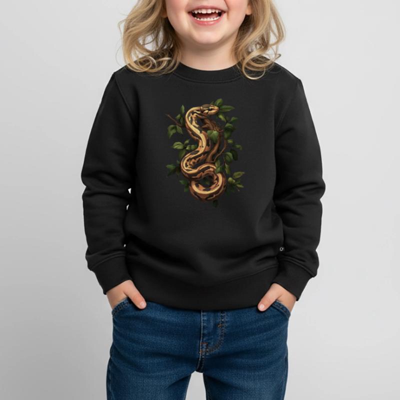 Roi Python Serpents Amoureux Terrarium Python Sweat Premium enfant bio