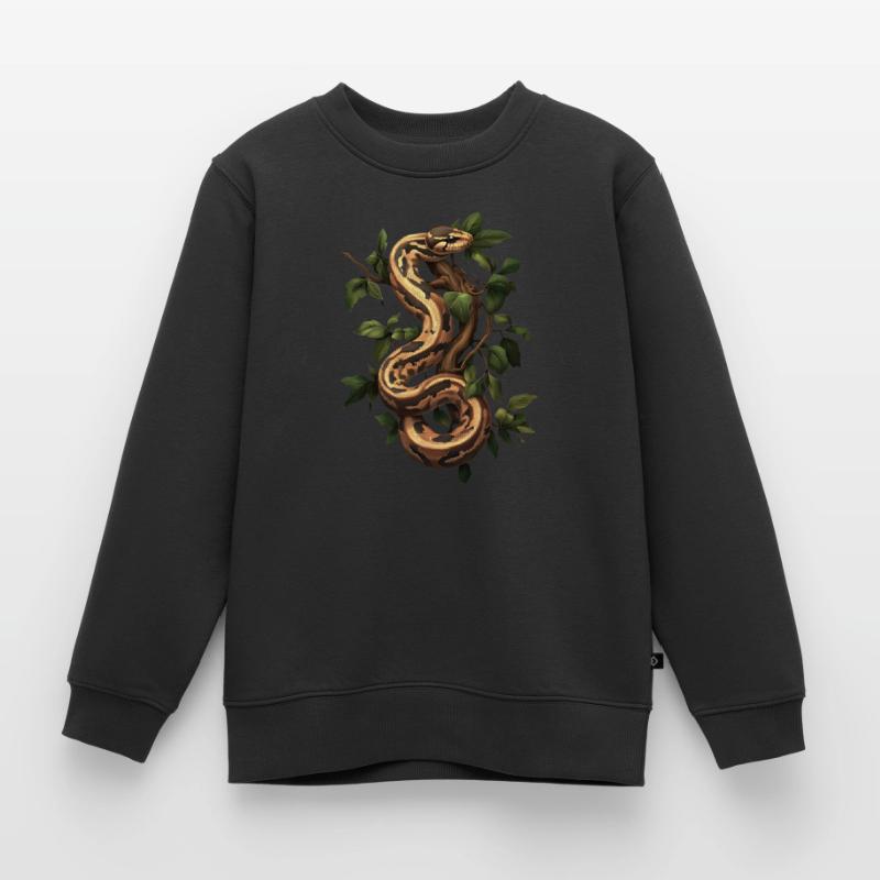 Roi Python Serpents Amoureux Terrarium Python Sweat Premium enfant bio