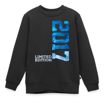 9E ANNIVERSAIRE ÉDITION LIMITÉE 2017 - Sweat Premium enfant bio - noir - Devant - AI Model Kid Female (0cm)