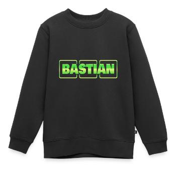 Ehering Bastian - Kinder Premium Organic Sweatshirt - Schwarz - Vorne - AI Model Kid Female (0cm)