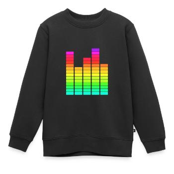 Elektronische Musik - Kinder Premium Organic Sweatshirt - Schwarz - Vorne - AI Model Kid Female (0cm)