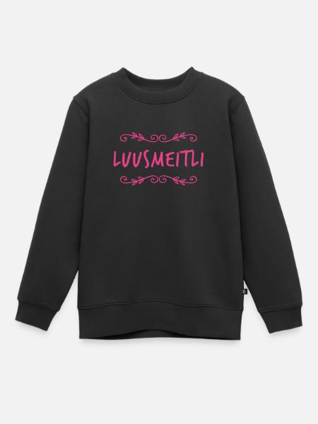 LUUSMEITLI - Kinder Premium Organic Sweatshirt -
