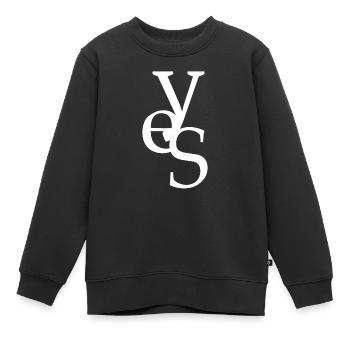 YES I Spruch Lustig Design - Kinder Premium Organic Sweatshirt - Schwarz - Vorne - AI Model Kid Female (0cm)
