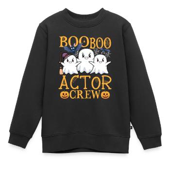 Schauspieler uu Lustiger Schauspieler - Kinder Premium Organic Sweatshirt - Schwarz - Vorne - AI Model Kid Female (0cm)