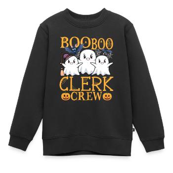Sachbearbeiter Angestellter Büro Beamter - Kinder Premium Organic Sweatshirt - Schwarz - Vorne - AI Model Kid Female (0cm)