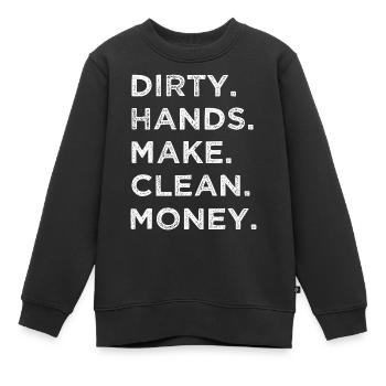 Dictons cadeau de mécanicien de compagnie aérienne êtes-vous un mécanicien - Sweat Premium enfant bio - noir - Devant - AI Model Kid Female (0cm)