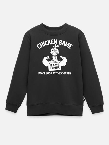 Fin du jeu de poulet - Sweat Premium enfant bio - noir