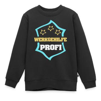 Cadeau pour Assistant - Sweat Premium enfant bio - noir - Devant - AI Model Kid Female (0cm)