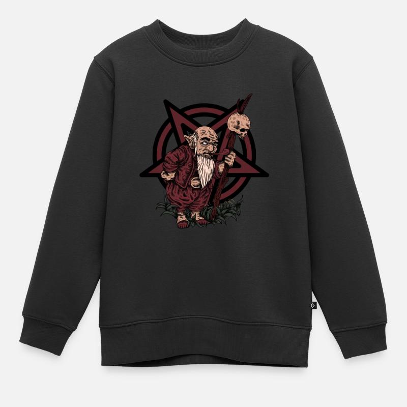 Le petit diablotin de Satan - Sweat Premium enfant bio - noir