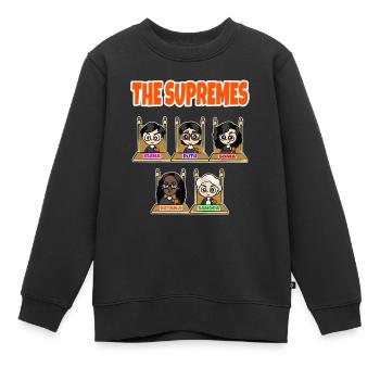 Les juges de la Cour suprême - Sweat Premium enfant bio - noir - Devant - AI Model Kid Female (0cm)