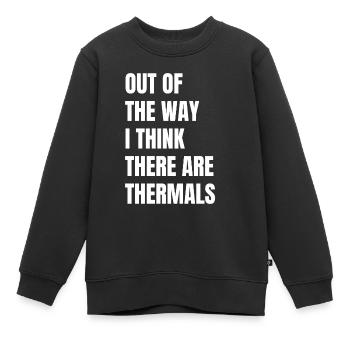 Je crois qu’il y a des marins thermiques rc - Sweat Premium enfant bio - noir - Devant - AI Model Kid Female (0cm)