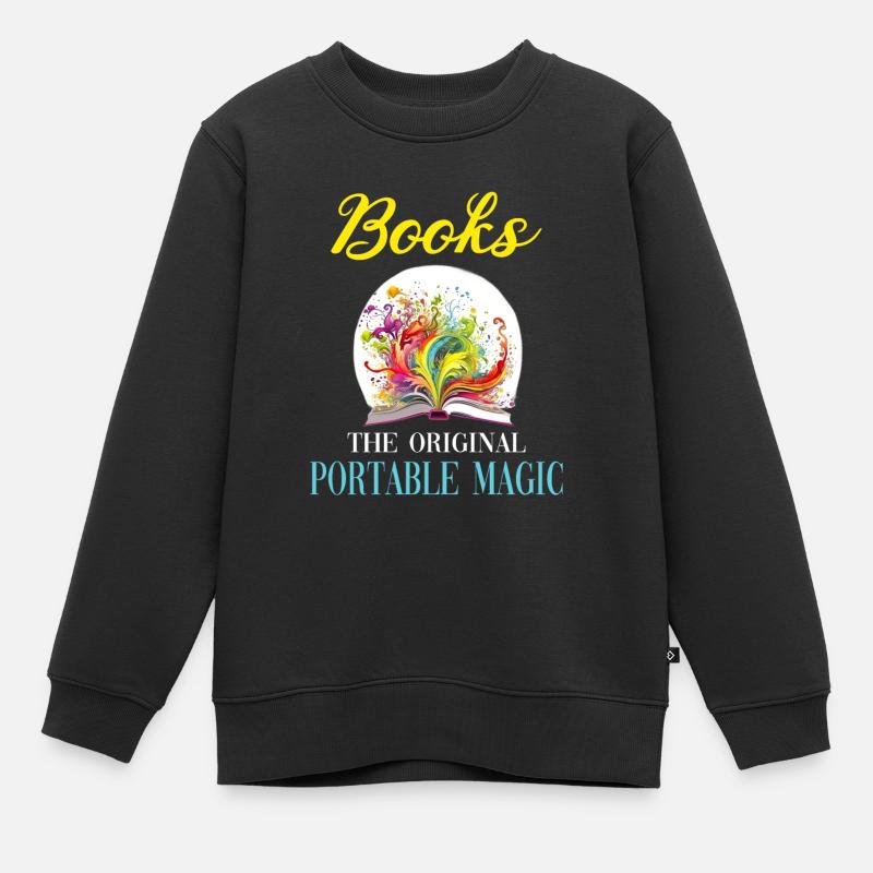 Books The Orginal Portable Magic - Kinder Premium Organic Sweatshirt - Schwarz