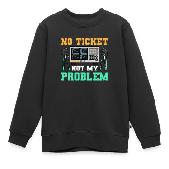 Administrateur réseau Administrateur système Réseau - Sweat Premium enfant bio - noir - Devant - AI Model Kid Female (0cm)