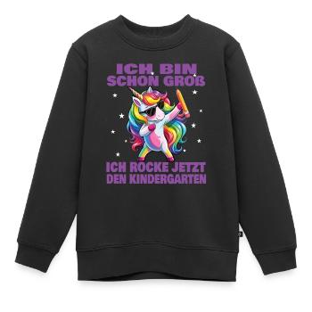 Maternelle Enfant 2024 Kita Start Start - Sweat Premium enfant bio - noir - Devant - AI Model Kid Female (0cm)