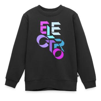 Electro Muisk, DJ, House Electro Charts - Sweat Premium enfant bio - noir - Devant - AI Model Kid Female (0cm)