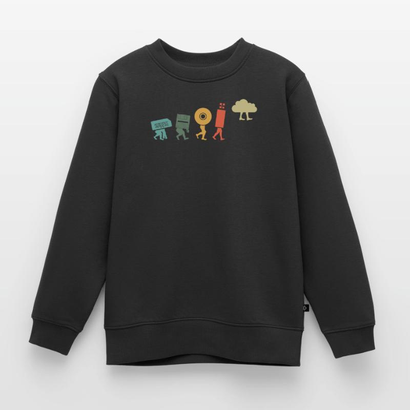 Cloud Computing, Programmer Nerd Kids Premium Organic Sweatshirt