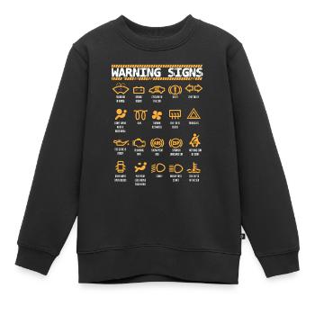 Automechaniker, Automechaniker, Garagenarbeiter - Kinder Premium Organic Sweatshirt - Schwarz - Vorne - AI Model Kid Female (0cm)