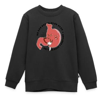 Sleeve gastrectomy Sleeve gastrectomy - Kids Premium Organic Sweatshirt - black - Front - AI Model Kid Female (0cm)