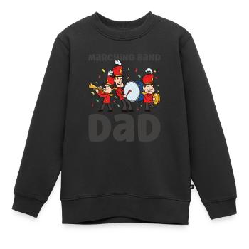 Fanfare Clarinettiste École de musique de répétition - Sweat Premium enfant bio - noir - Devant - AI Model Kid Female (0cm)