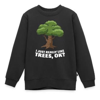 Carpenter, carpenter - Kids Premium Organic Sweatshirt - black - Front - AI Model Kid Female (0cm)