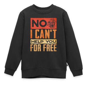 Automechaniker, Mechaniker, Automechaniker - Kinder Premium Organic Sweatshirt - Schwarz - Vorne - AI Model Kid Female (0cm)