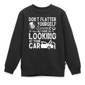 Automechaniker, Mechaniker, Automechaniker - Kinder Premium Organic Sweatshirt - Schwarz - Vorne - AI Model Kid Female (0cm)