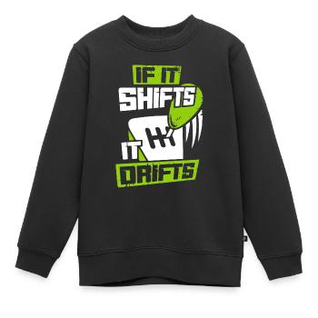 Tuning, Sportwagen, Rennwagen - Kinder Premium Organic Sweatshirt - Schwarz - Vorne - AI Model Kid Female (0cm)